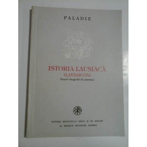 ISTORIA LAUSIACA - PALADIE ISTORIA LAUSIACA - PALADIE